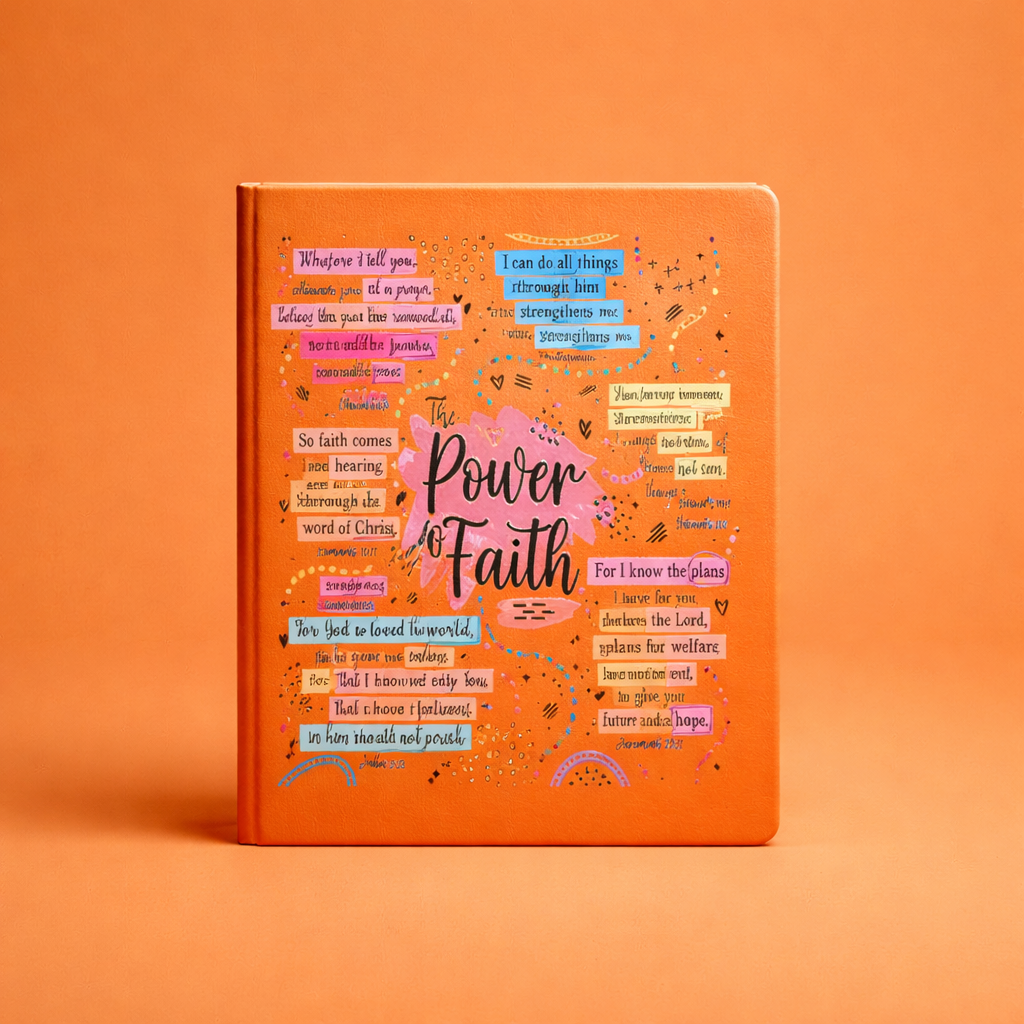 The Power of Faith Custom Notebook