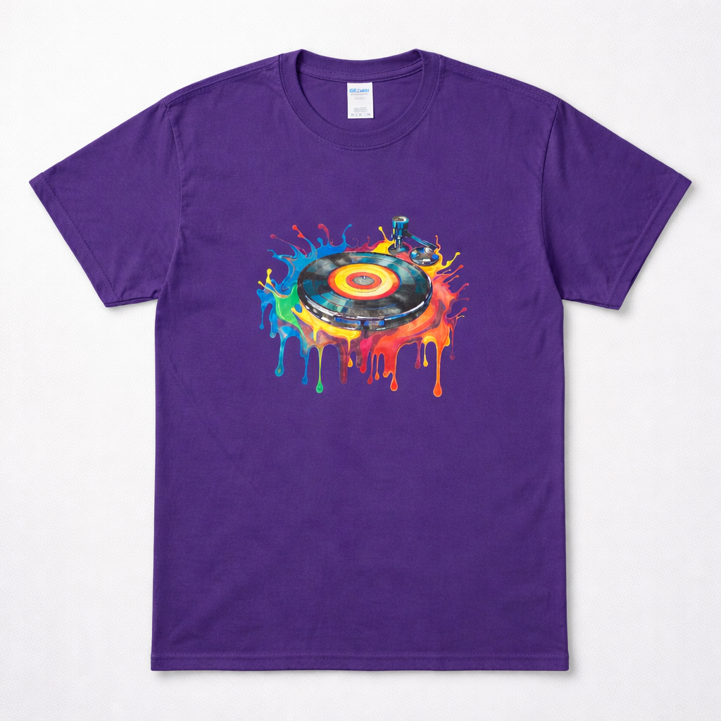 Colorful Turntable T-Shirt