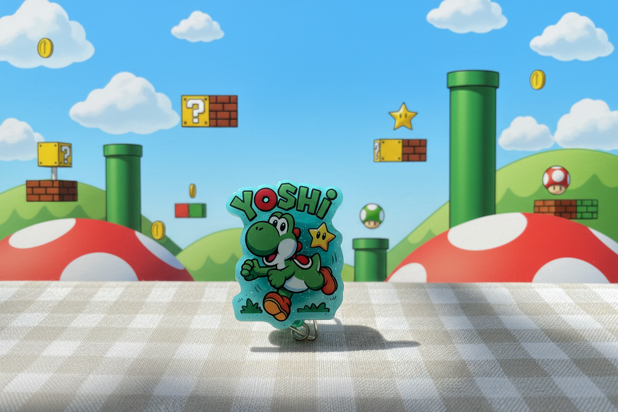 Yoshi Badge Reel