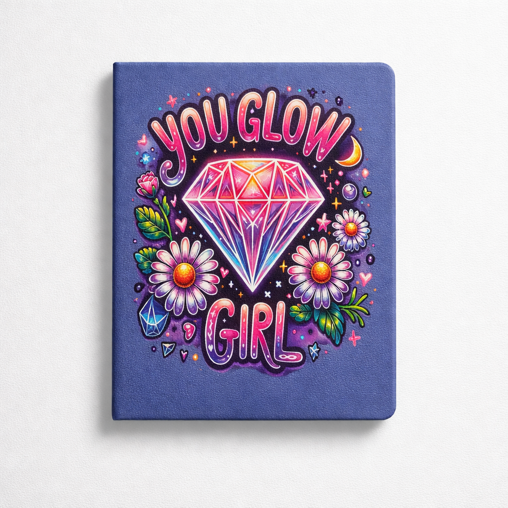 You Glow Girl Custom Notebook