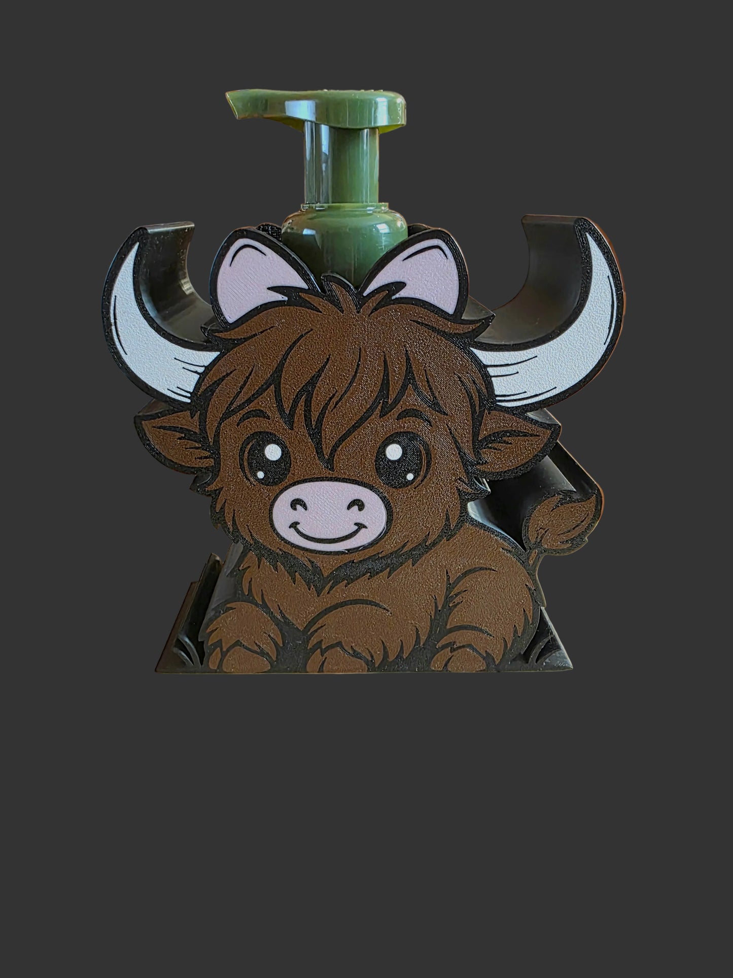 Cute Highland Cow Soap Holder