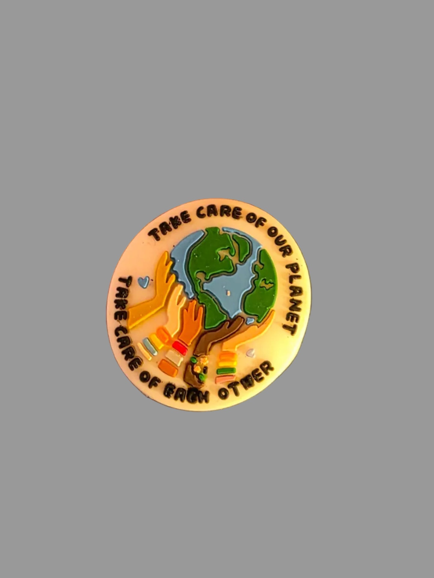 Take Care of Our Planet, Take Care of Each Other Focal Bead