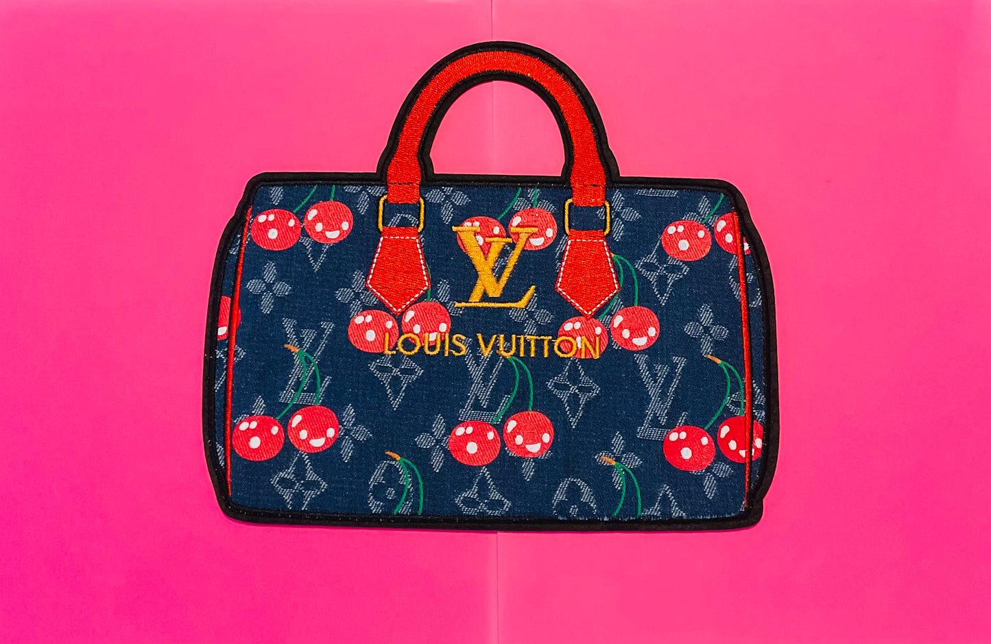 LV Cherry Bag Iron-on Patch