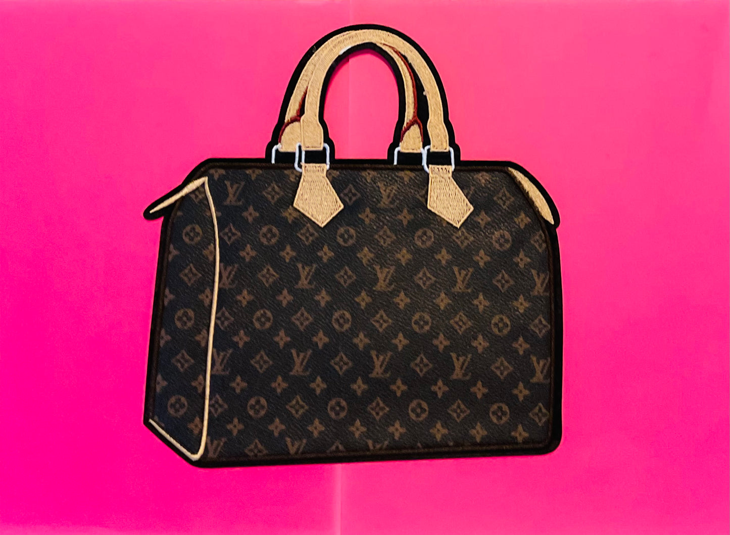 LV Bag Iron-on Patch