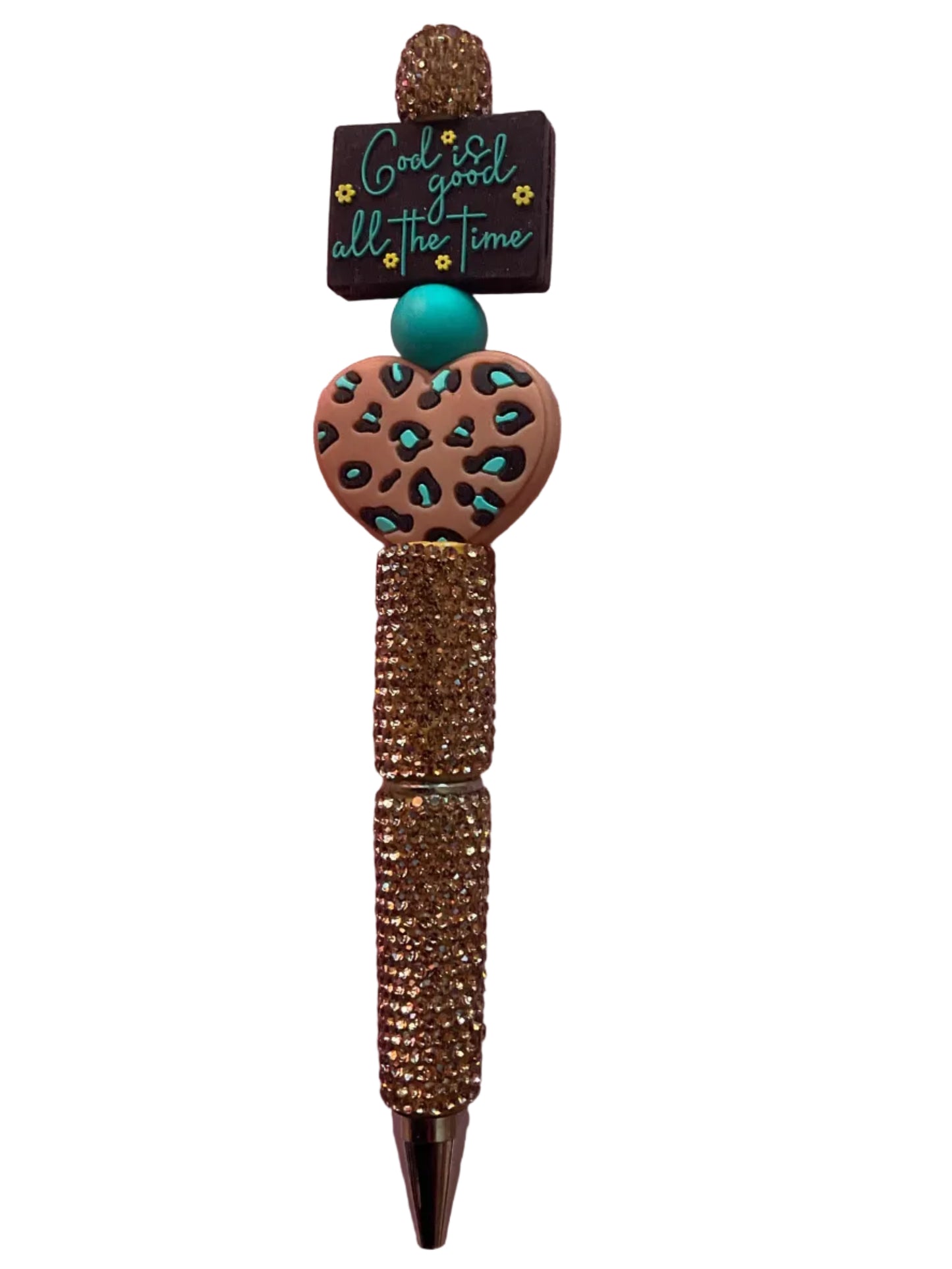 God is Good All the Time Focal Bead Ink Pens