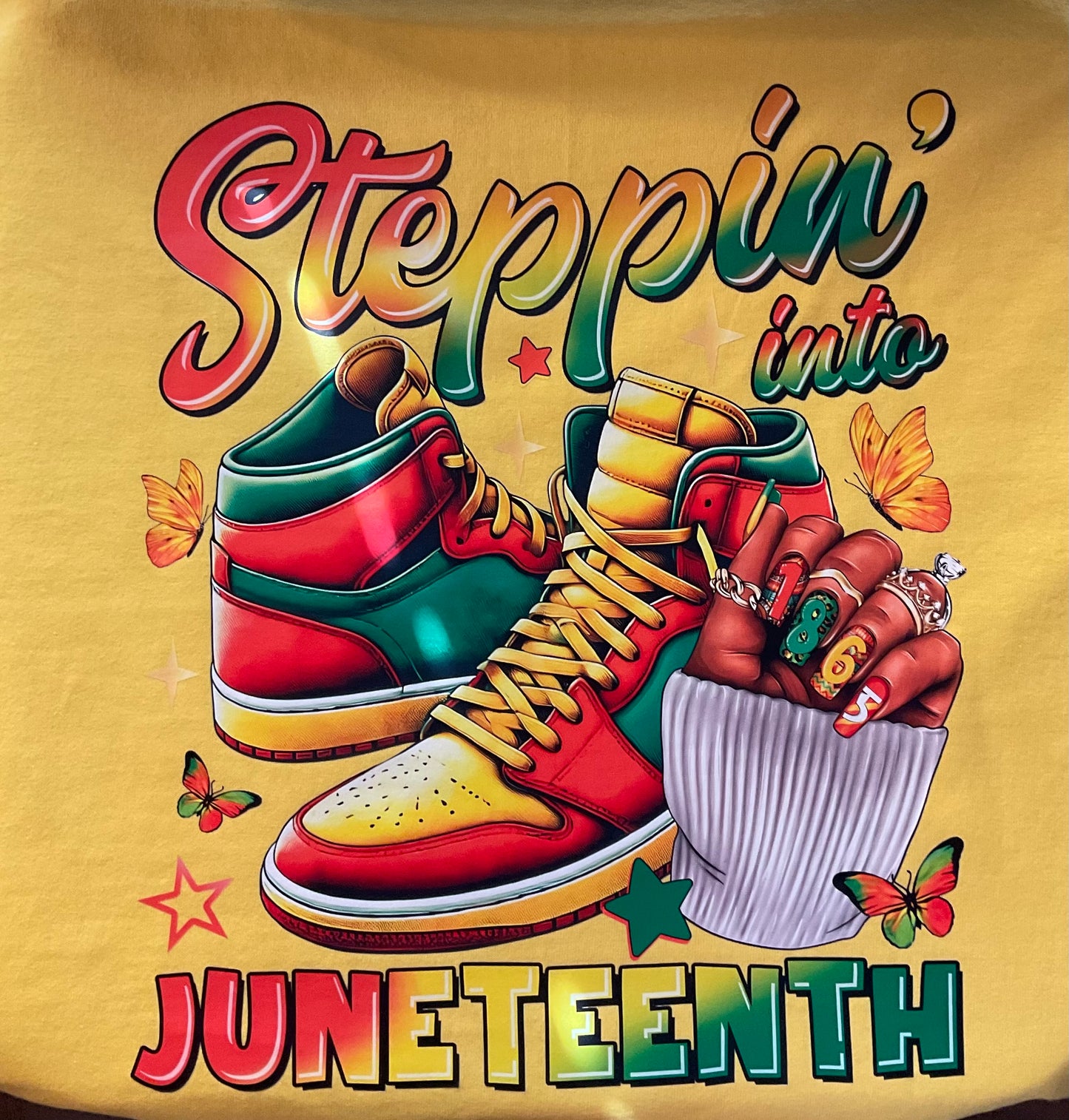 Steppin into Juneteenth T-Shirt