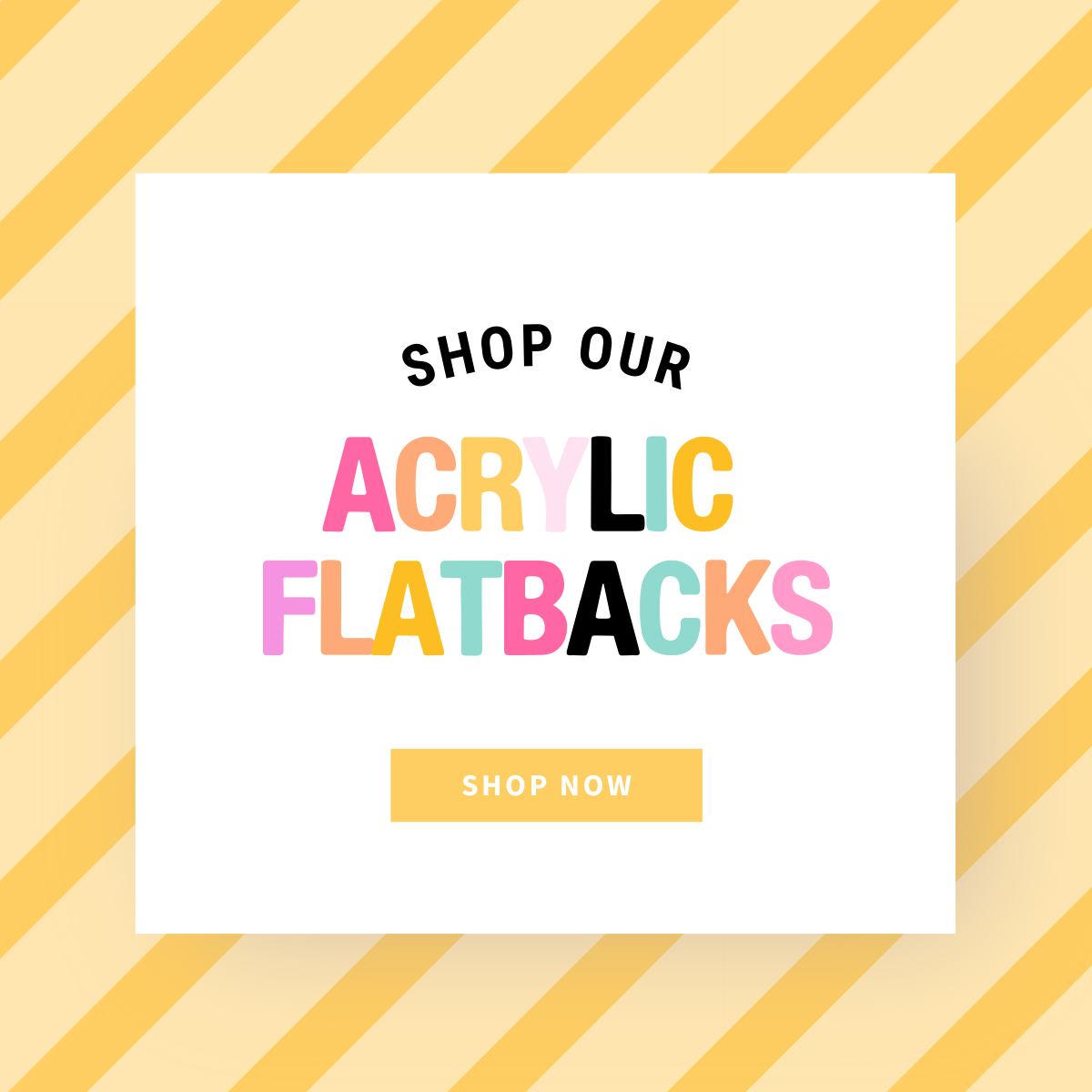 Featured image for Acrylic Flatback Pieces collection