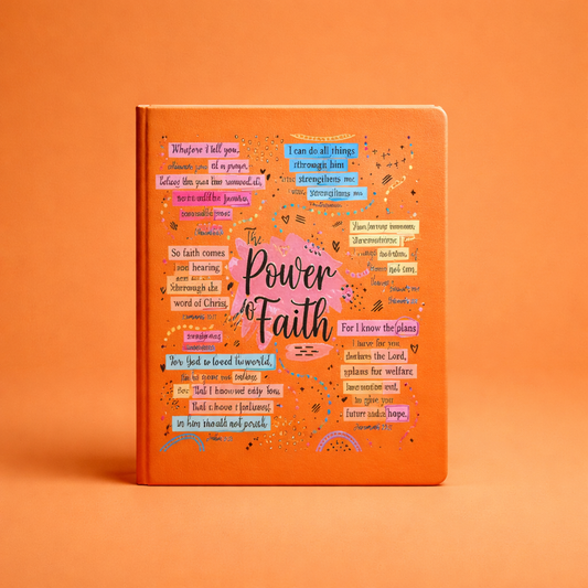 The Power of Faith Custom Notebook