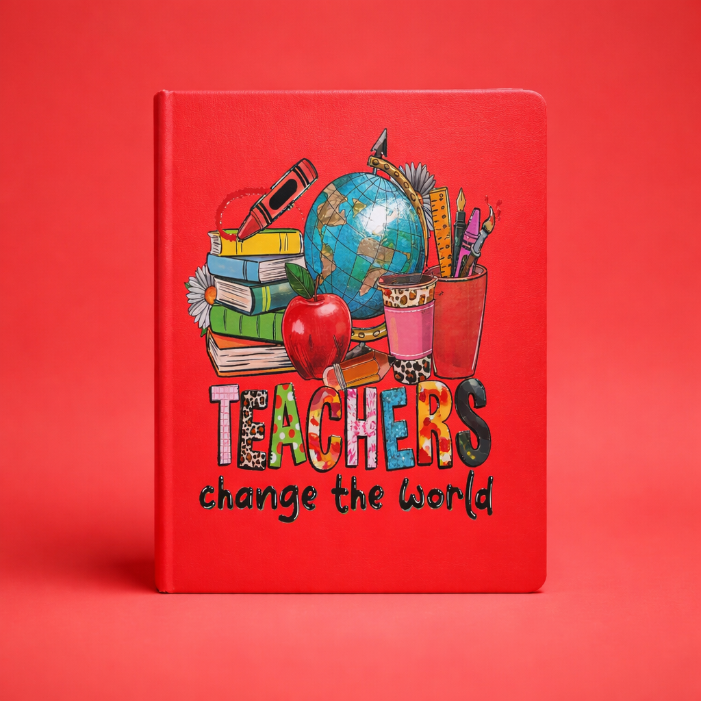 Teachers Change the World Custom Notebook
