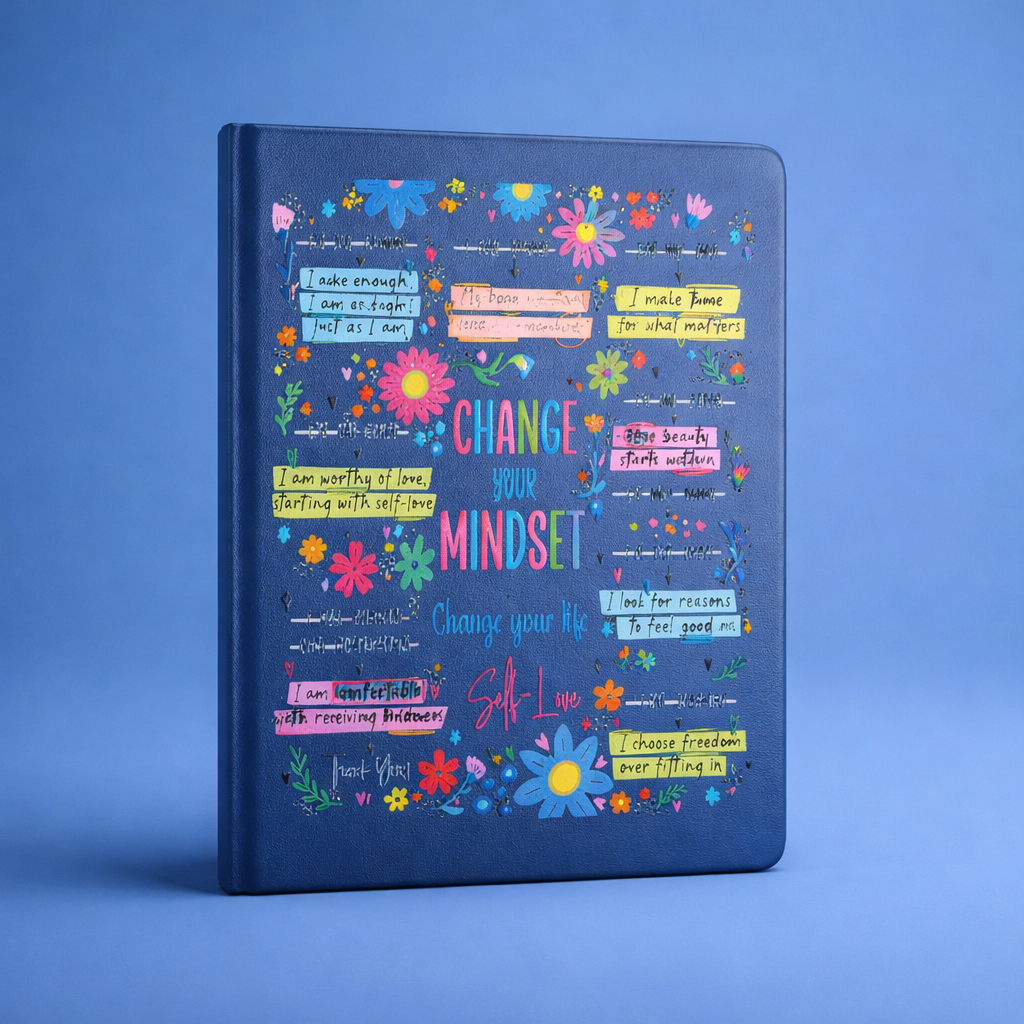 Change Your Mindset Change Your Life Custom Notebook