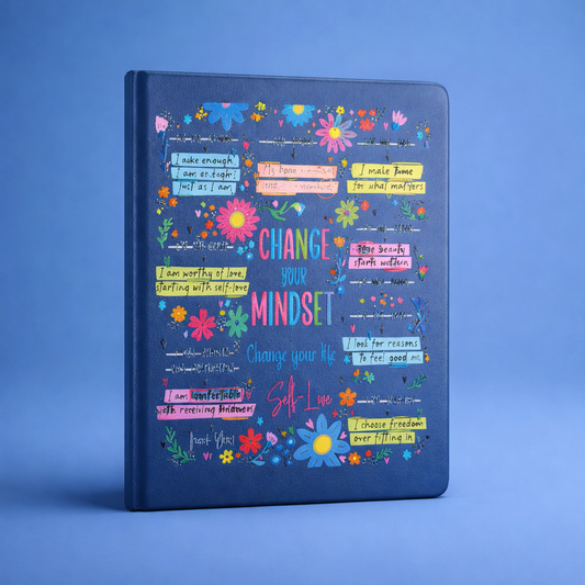 Change Your Mindset Change Your Life Custom Notebook