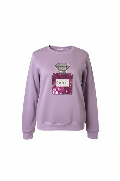 Paris Bottle Sweat Shirt