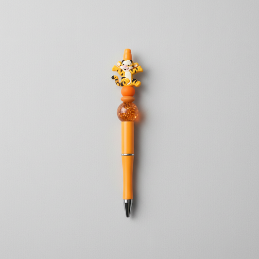 Tiger Character Focal Bead Ink Pens