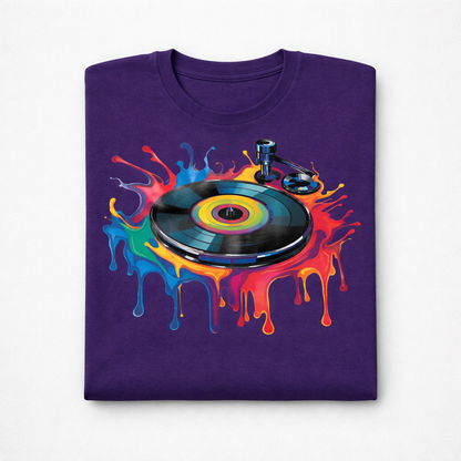 Colorful Turntable  T-Shirt