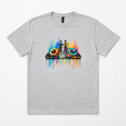 Colorful Splash DJ Mixer T-Shirt