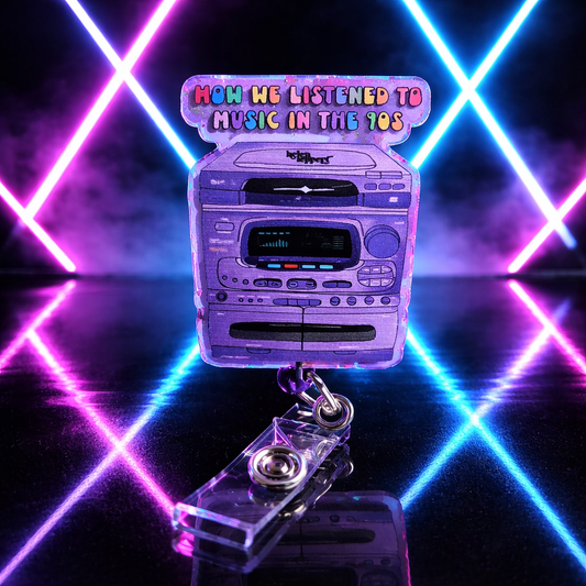 How We Listened To Music In The 90s Badge Reel