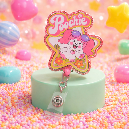 Poochie Badge Reel