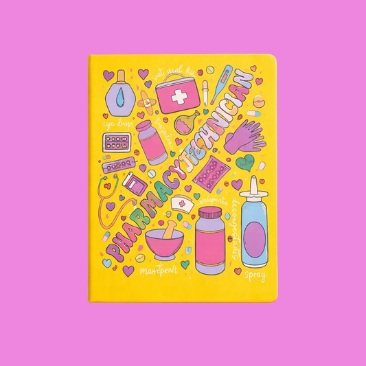 Pharmacy Technician Custom Notebook