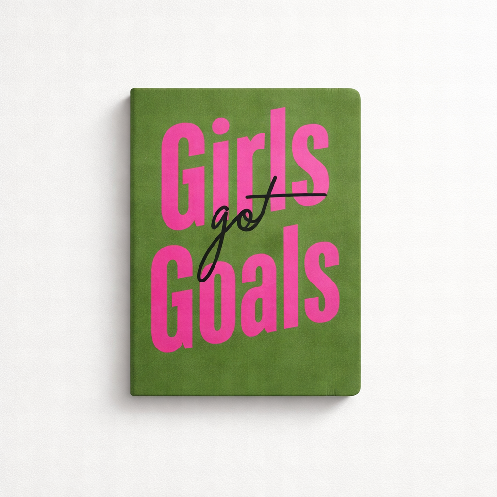Girls got Goals Custom Notebook