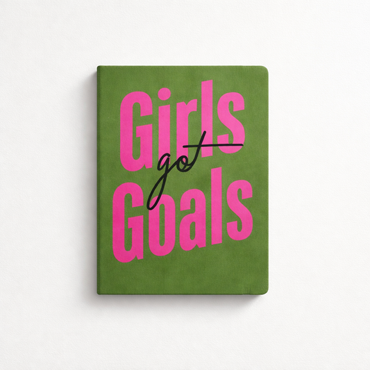 Girls got Goals Custom Notebook