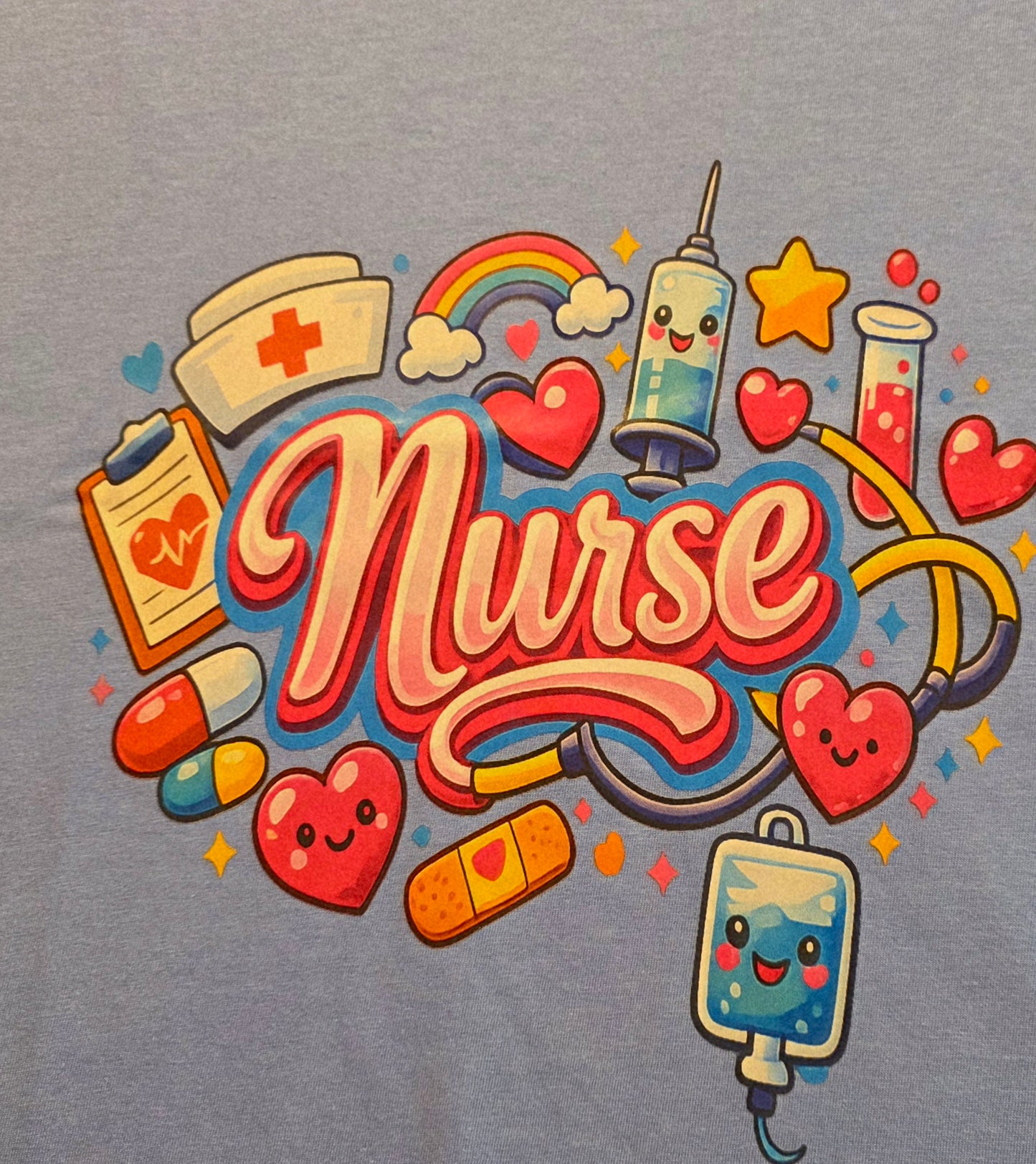 Colorful Nurse T-Shirt