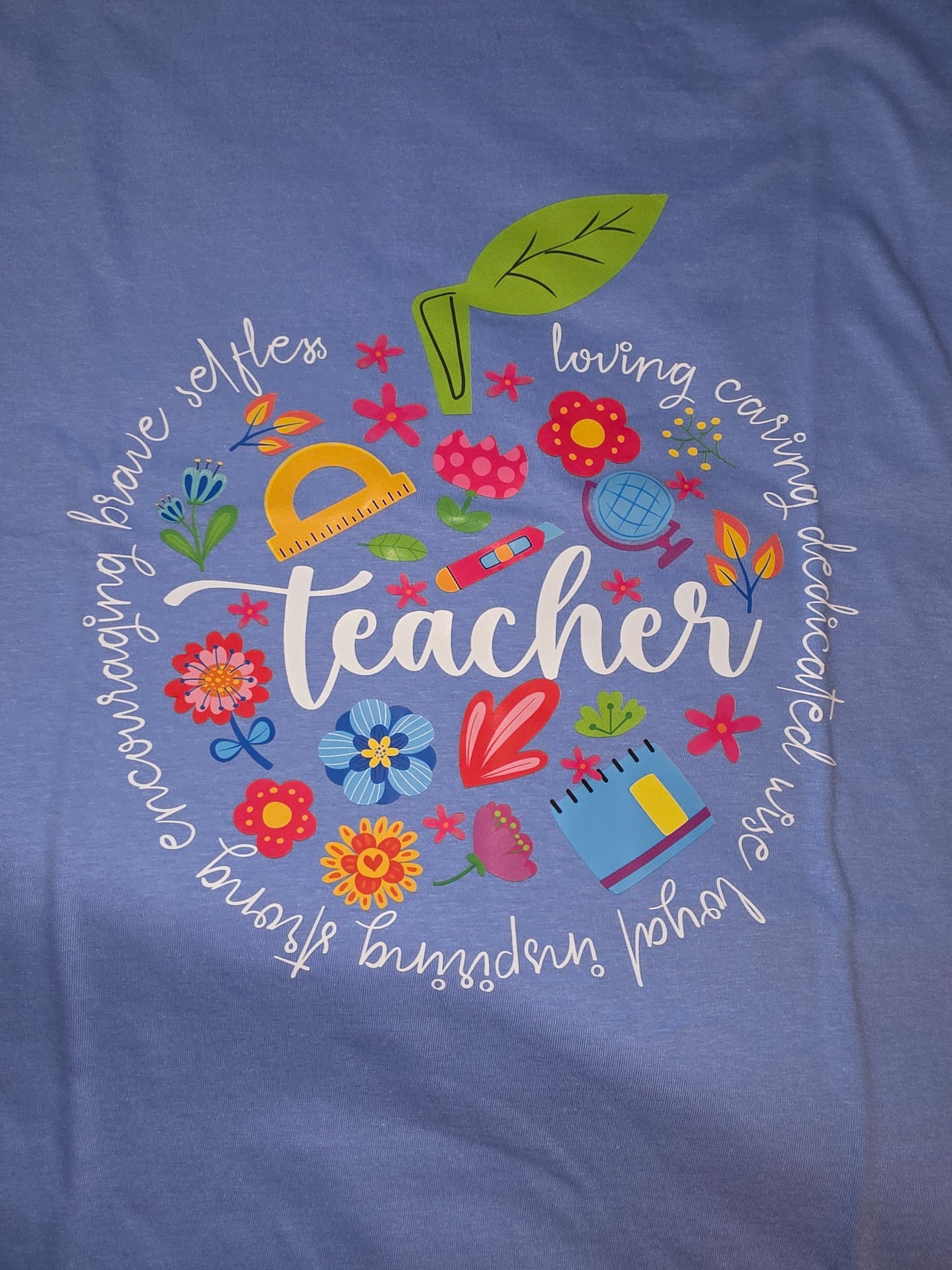 Teacher with Wording T-Shirt