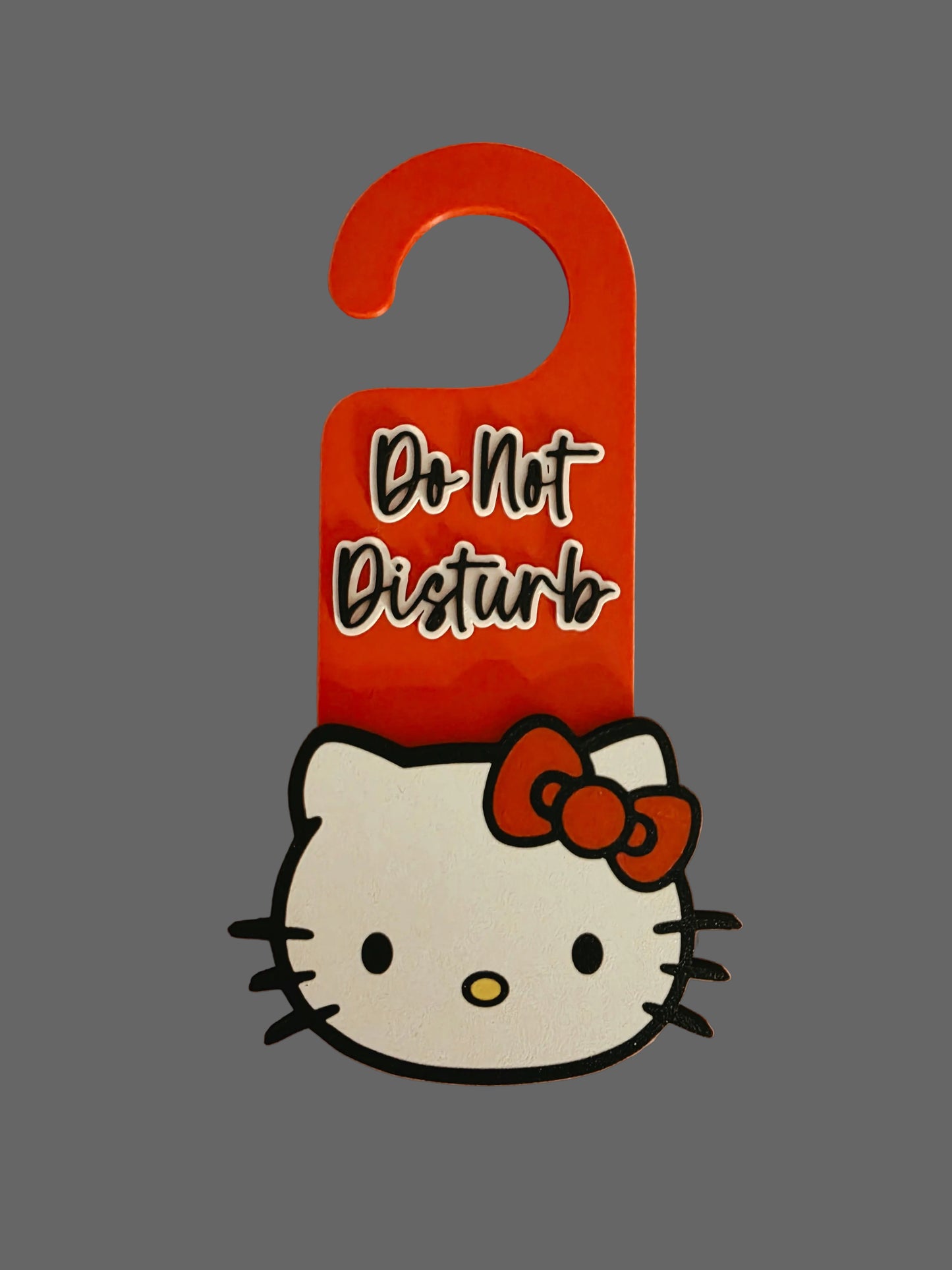 Kitty Do Not Disturb Sign