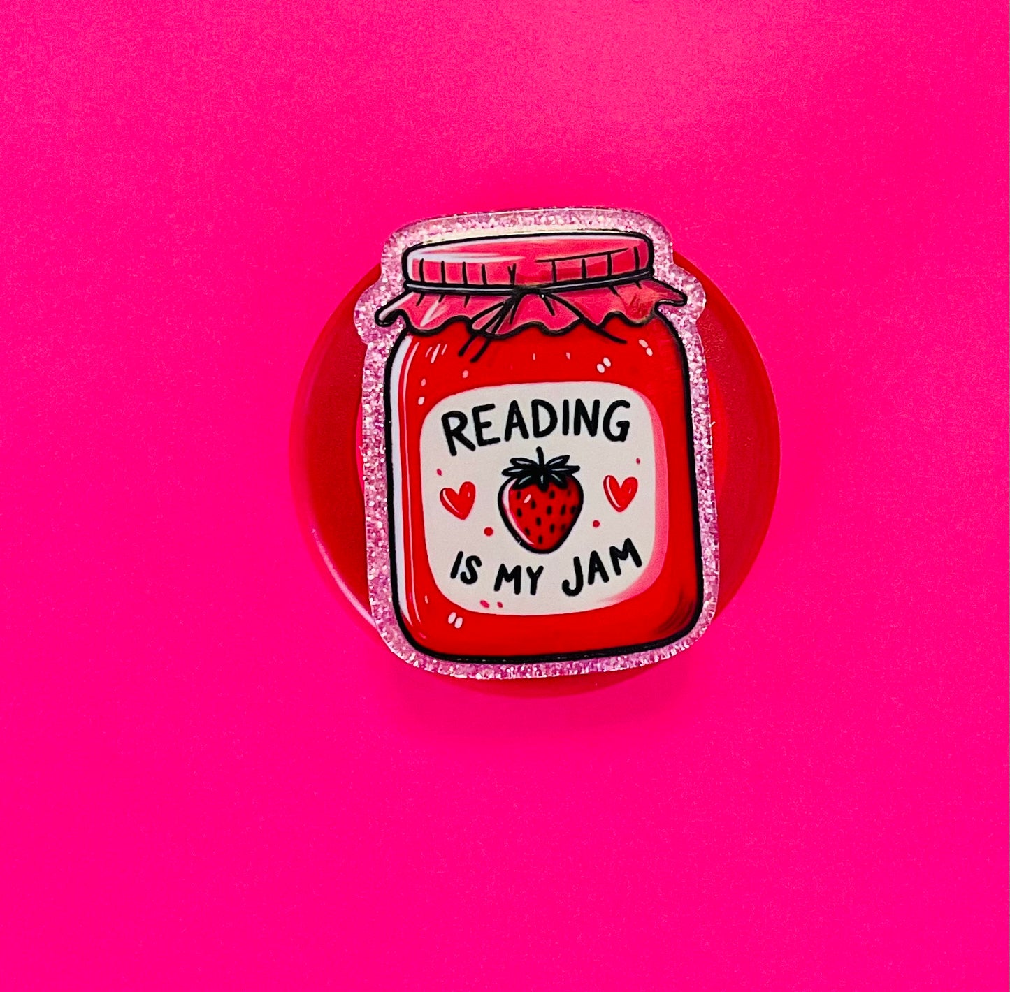 Reading is My Jam  Phone/Tablet Grip
