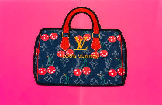 LV Cherry Bag Iron-on Patch
