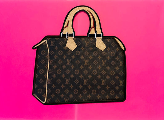 LV Bag Iron-on Patch