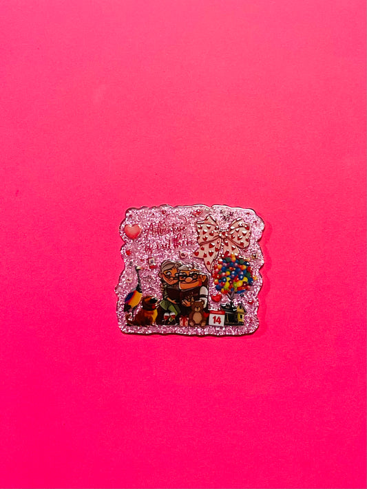 Adventure is out there Acrylic Flatback Piece