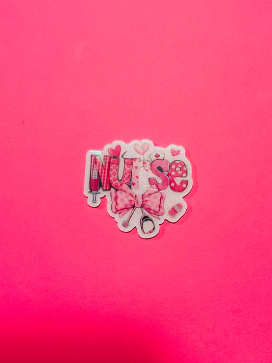 Nurse (Holographic) Acrylic Flatback Piece