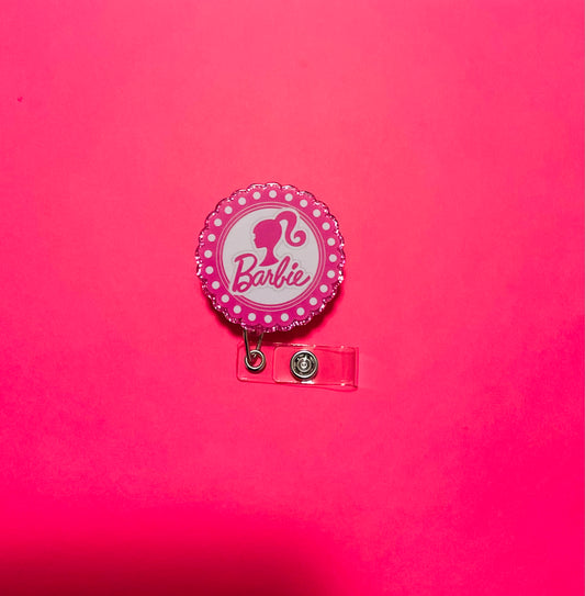 Barbie Badge Reel