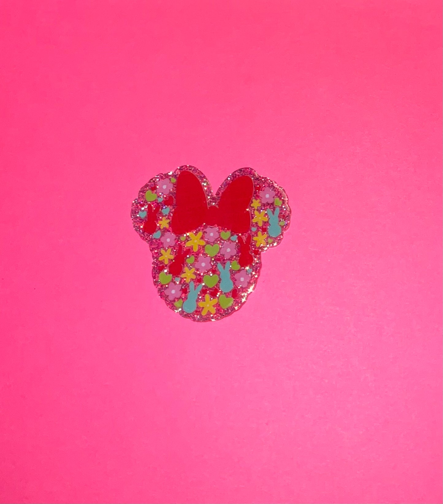 Various Mouse Print Acrylic Flatback Piece