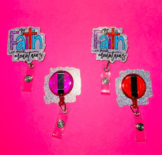 Faith Can Move Mountains Badge Reel