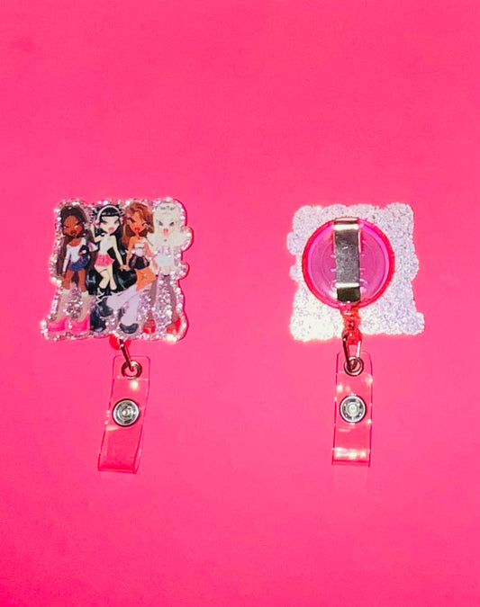 Teen Girls Badge Reel