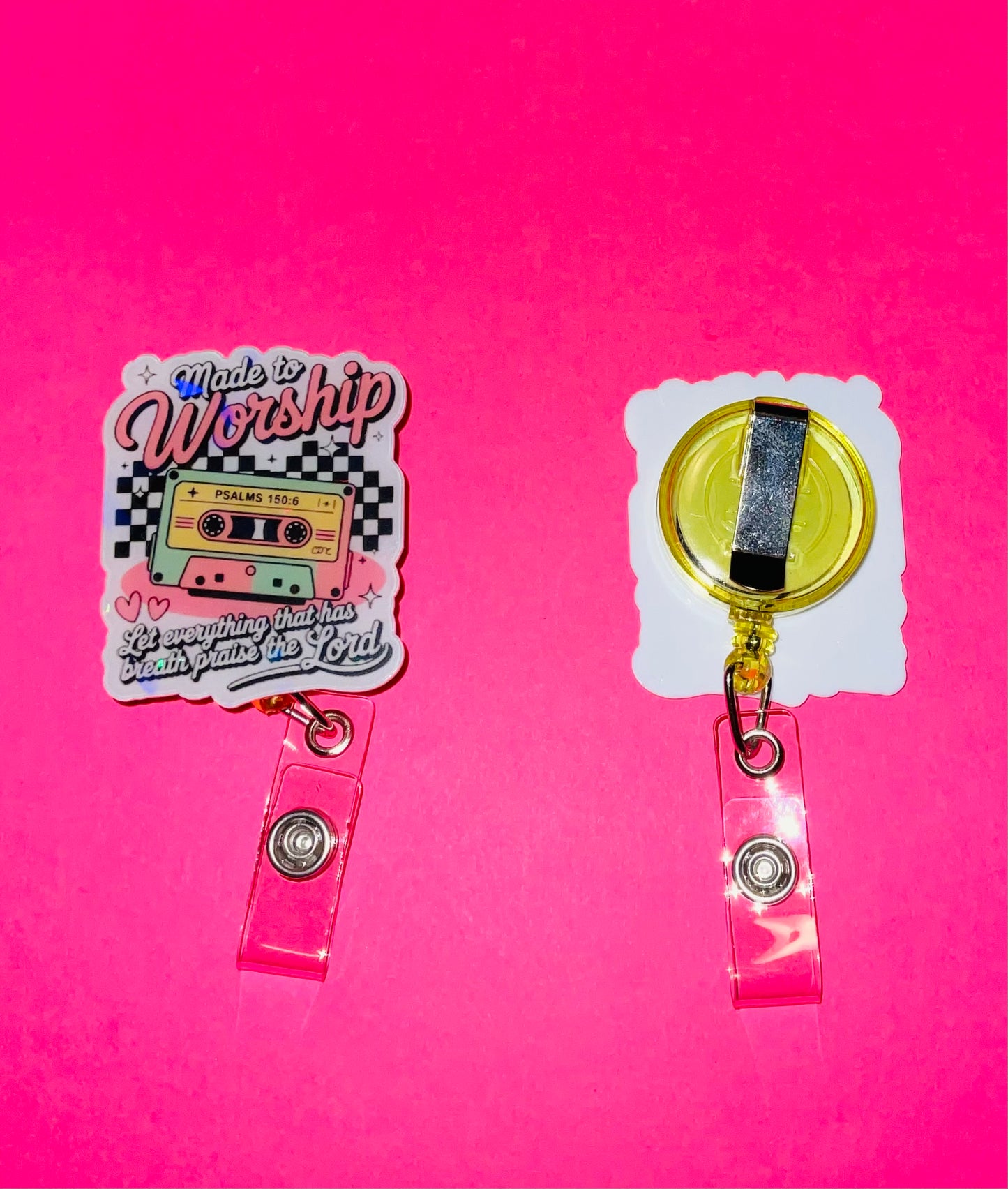 Made to Worship Badge Reel