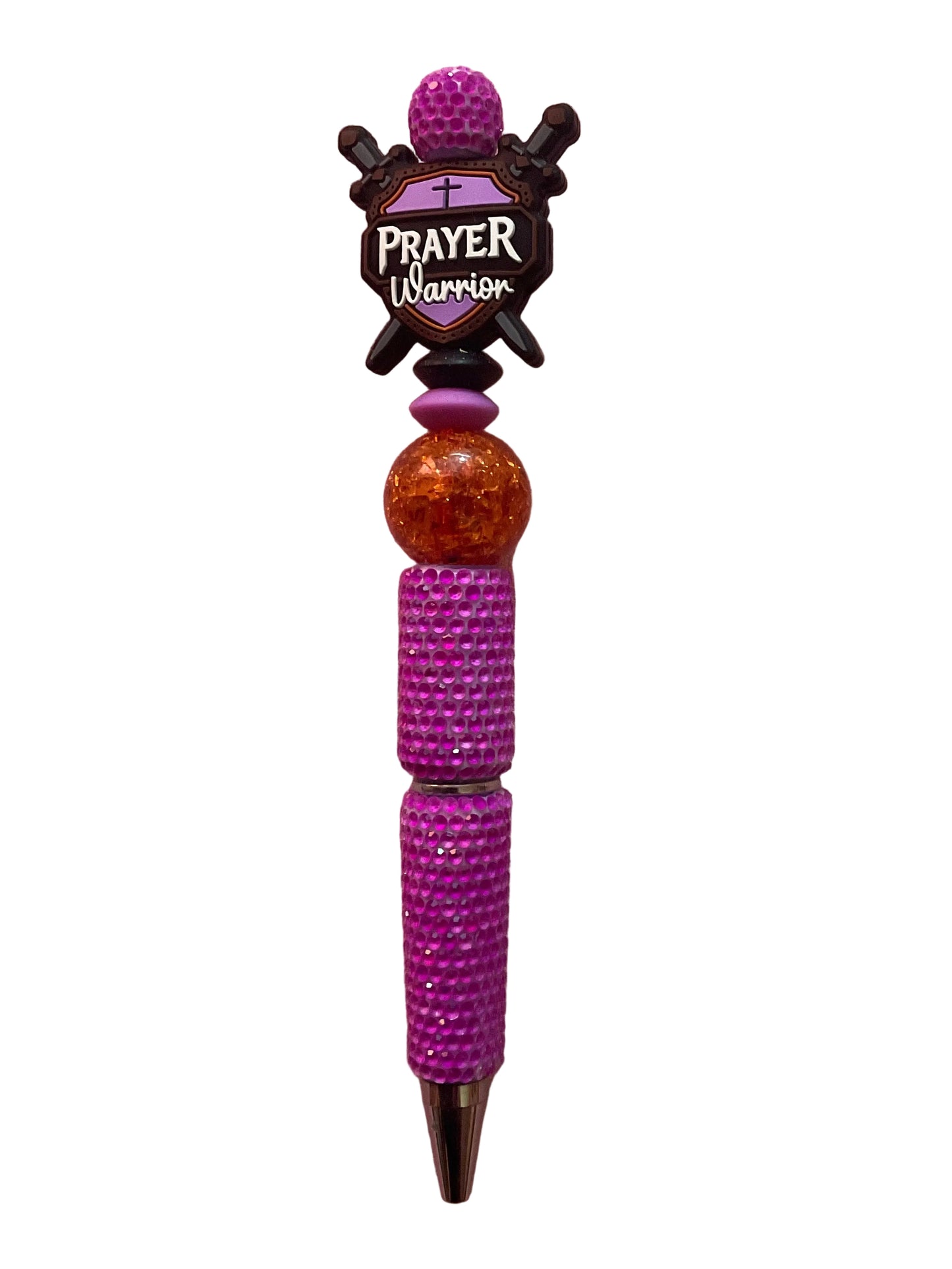 Prayer Warrior Focal Bead Ink Pens