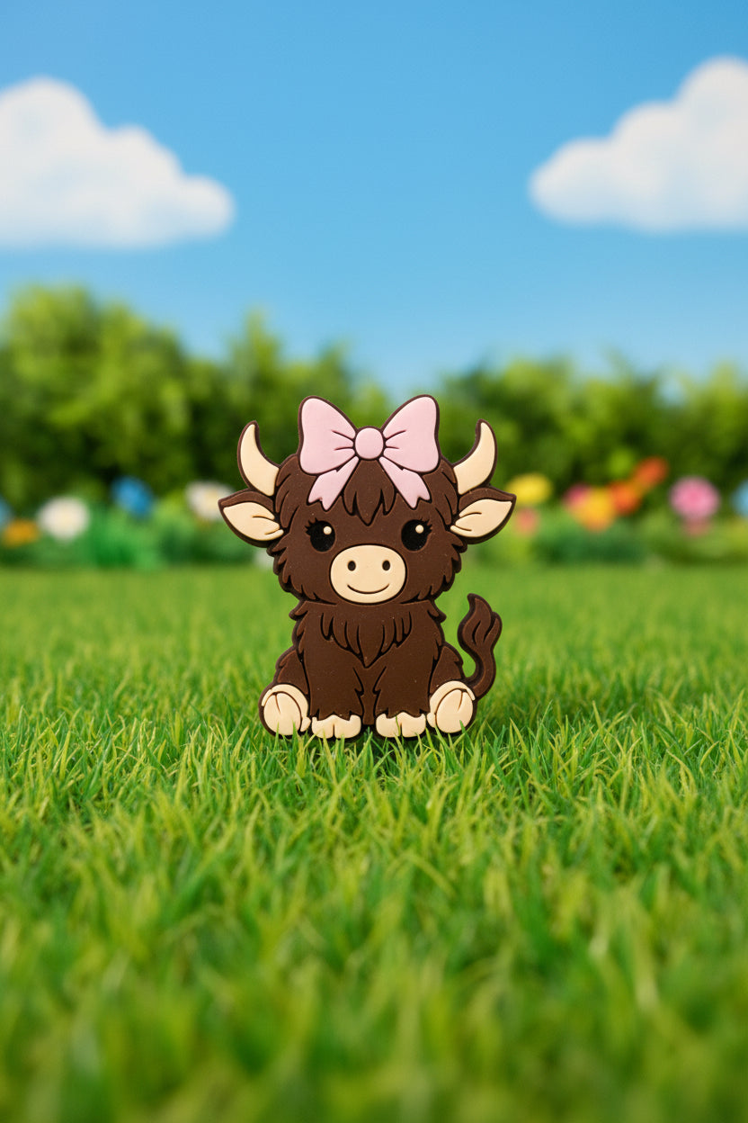 Highland Cow Soda Can Opener