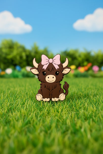 Highland Cow Soda Can Opener
