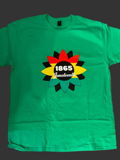 Juneteenth 1865 Flower T-Shirt