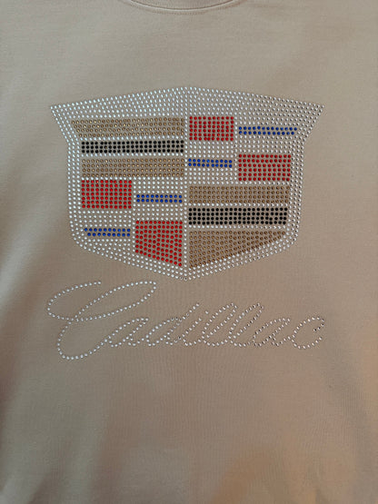 Caddy Rhinestone Sweat Shirt