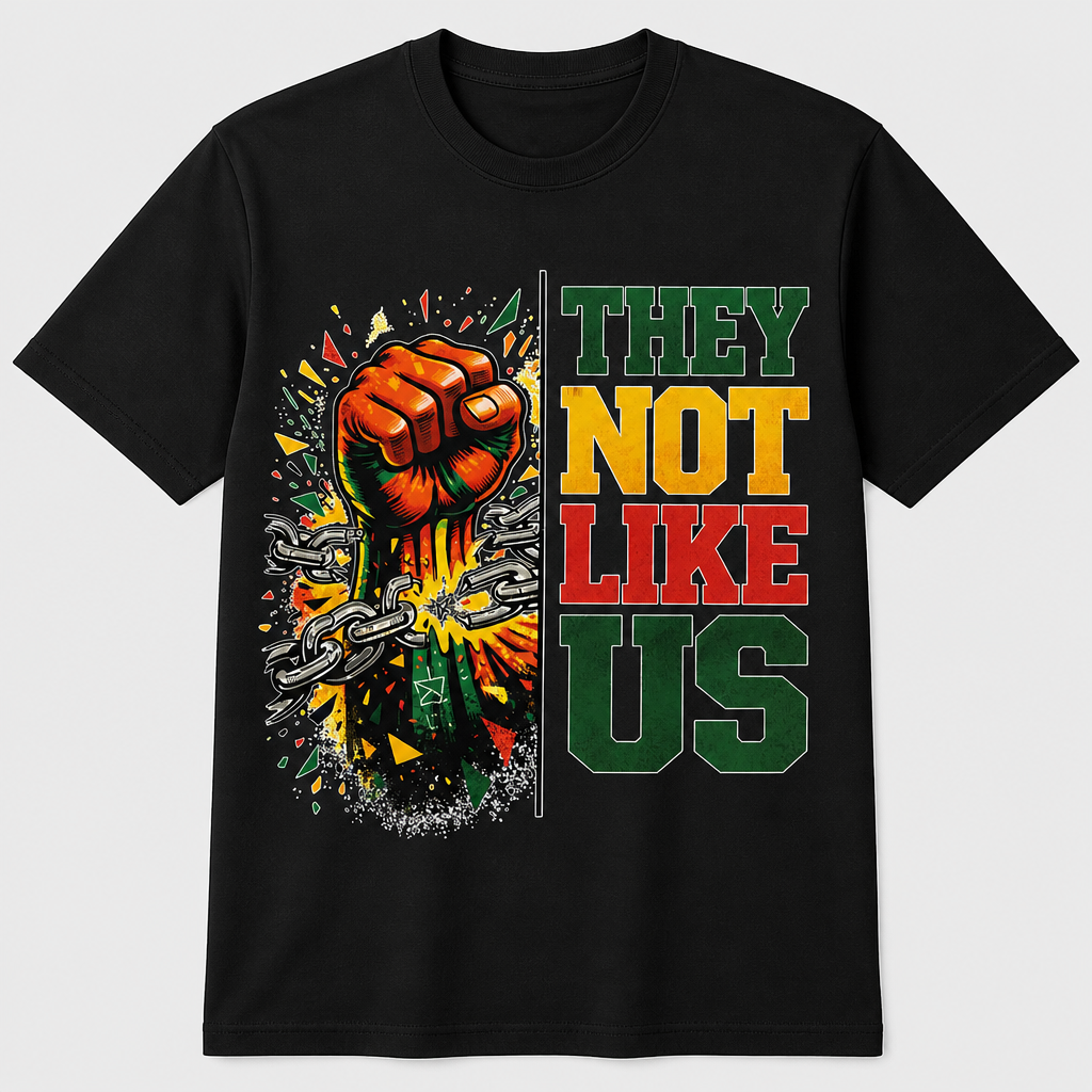 Juneteenth They Not Like Us T-Shirt